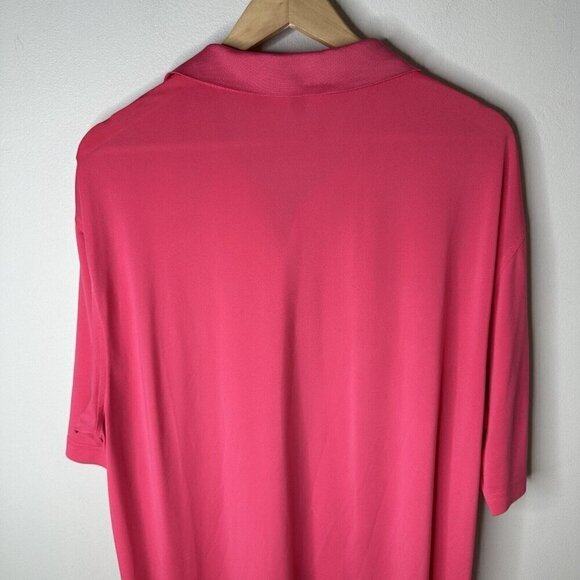 Peter Millar Summer Comfort Pink Golf Short Sleeve Country Club PCC Shirt Sz L - Picture 8 of 10
